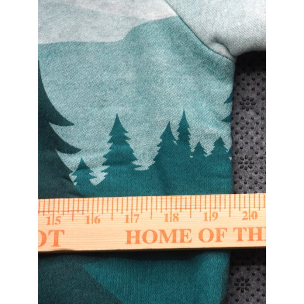 L.A. Soul Wear With Style Forest Landscape Sweatshirt Size Small Nature Print - Picture 4 of 10